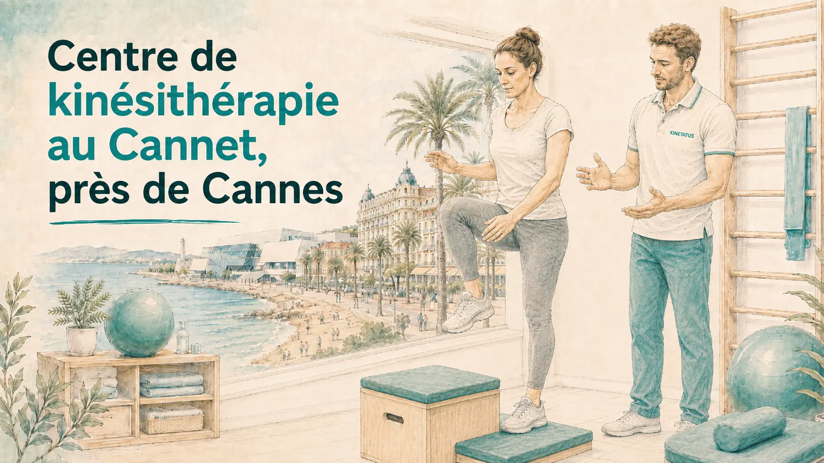 Kinevertus, centre de kinésithérapie au Cannet, près de Cannes